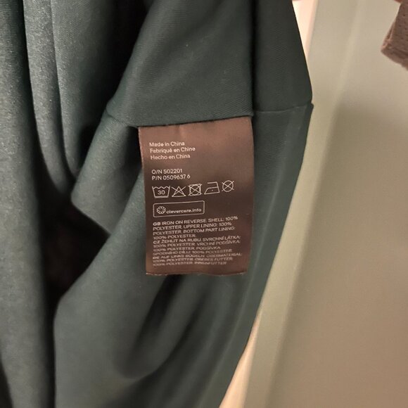 Green Swiss Dot H&M Dress - Medium - Picture 5 of 7